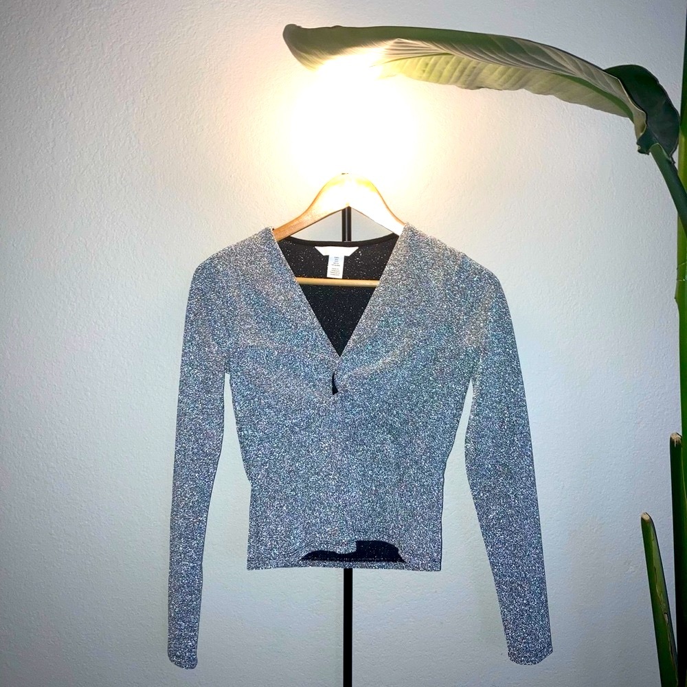 NWOT H&M Shimmer Top (S)